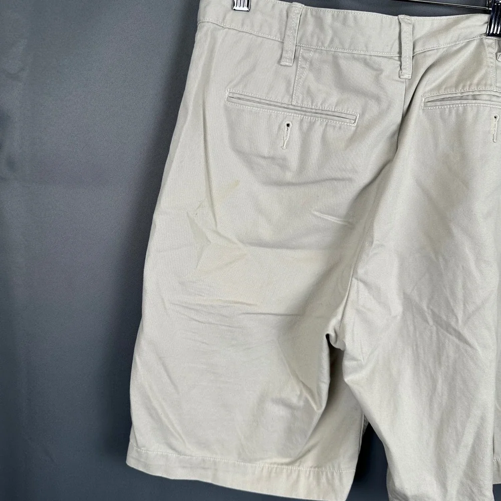 Polo Ralph Lauren Mens Relaxed Fit Chino Shorts Tan Khaki Cotton Size 33